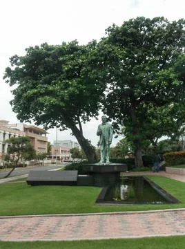 Memorial Park square Stock Photos