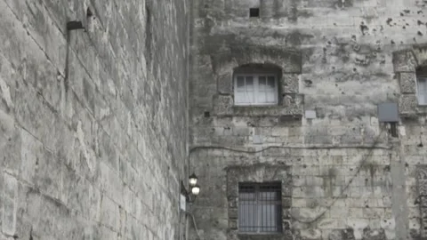 Memorial plaque of the Citadella Stock Footage 166090640