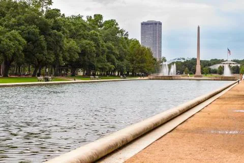 Memorial pool Stock Photos