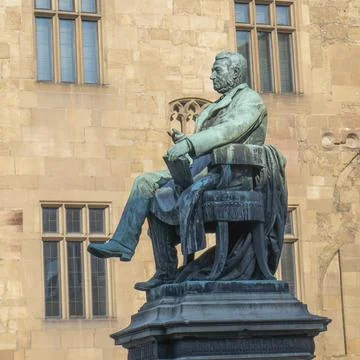 Memorial of Robert Mayer Stock Photos