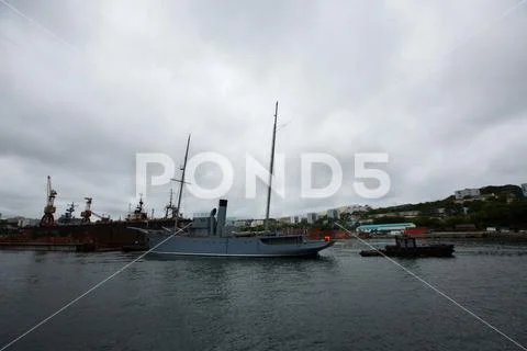 The memorial ship-monument