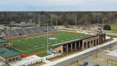 Memorial Stadium Aerial 스톡 동영상 104019681