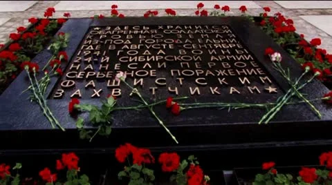 Memorial tomb 스톡 동영상 10565580