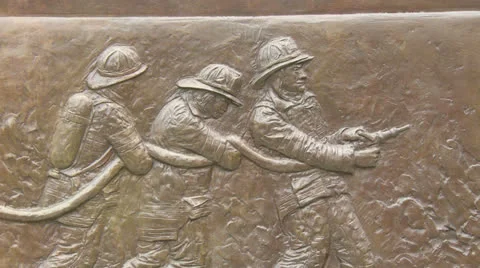 The memorial wall Stock Footage 22783919