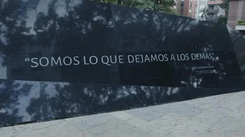 Memorial Wall Stockbeeldmateriaal 160390036