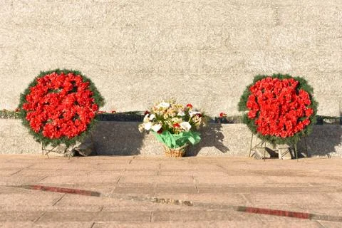 Memorial wall Stock Photos