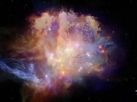Memories of Dream Space Stock Illustration