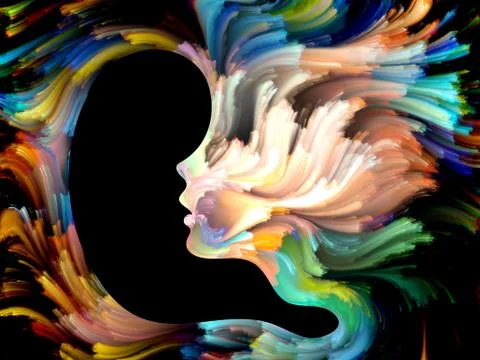 Memories of Paint Illustrazione stock