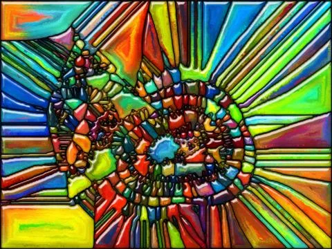 Memories of Pattern Stock Illustration