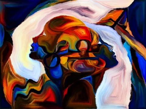 Memories of Shape Division Stock Illustration