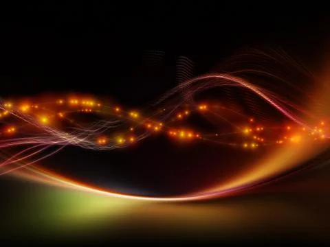 Memories of Virtual World Stock Illustration