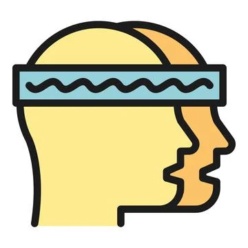 Memory activity icon vector flat Stock Illustration