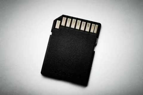 Memory card for digital camera Foto stock