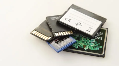 Memory card Stock Footage 30591823