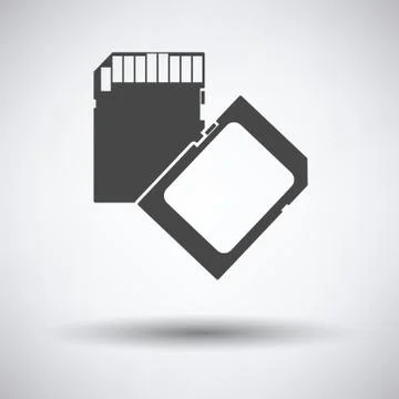 Memory card icon Stockillustratie