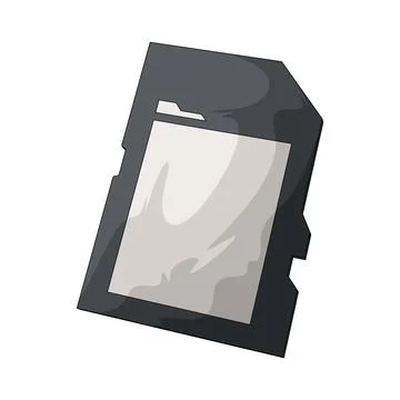 Memory Card illustration Stock Illustration