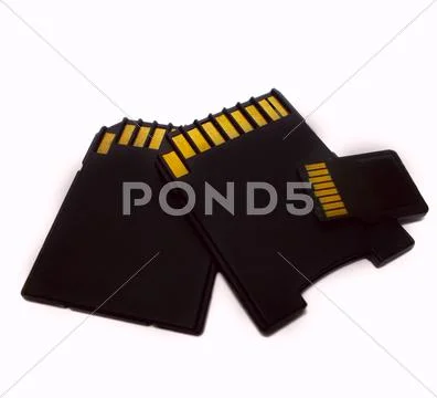 Memory card Stock Photos