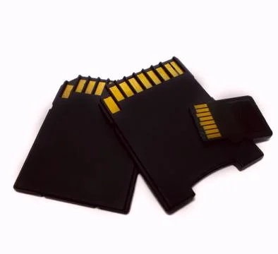 Memory card Foto stock