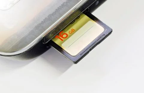 Memory card Stock Photos