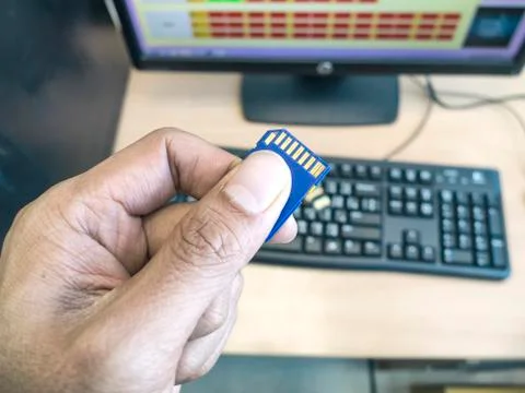 Memory card Stock Photos