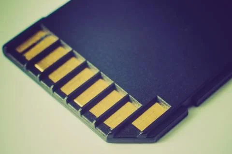 Memory card Stock Photos