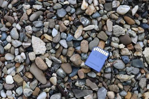 Memory card for photo DSRL camera Foto stock