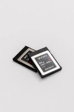 Memory card XQD Stock Photos
