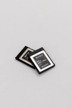 Memory card XQD Stock Photos