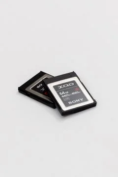 Memory card XQD Stock Photos