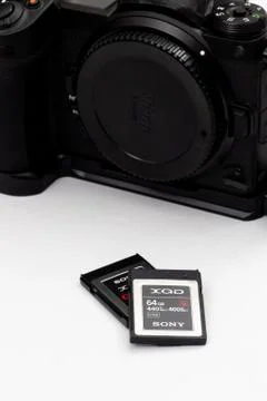 Memory card XQD Stock Photos