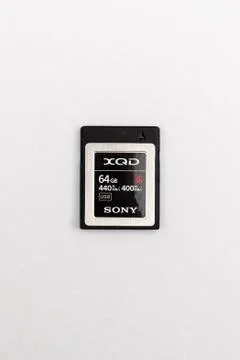Memory card XQD Stock Photos