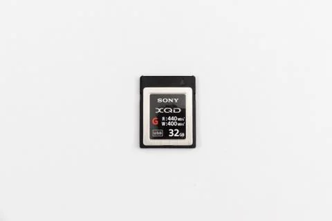 Memory card XQD Stock Photos