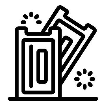 Memory cards expanding, creating additional storage space 스톡 일러스트