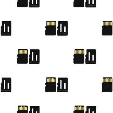 Memory casd pattern flat イラスト素材