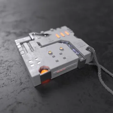 Memory chip  modern 3D Design Stock Illustration