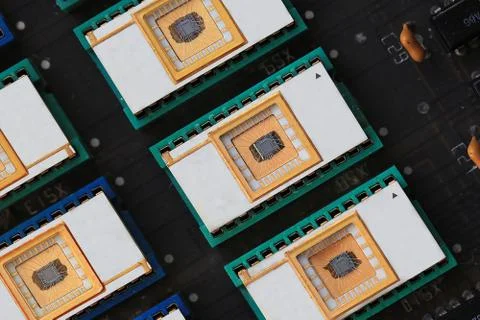 Memory chip Stock Photos