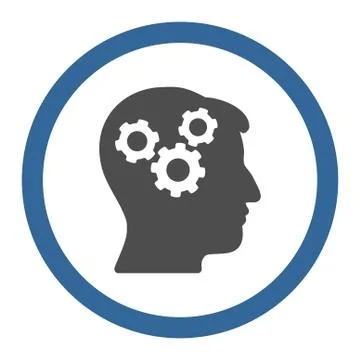 Memory Circled Vector Icon Stock Illustration