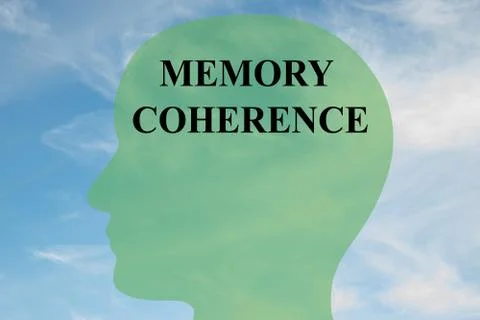 Memory Coherence concept 스톡 일러스트