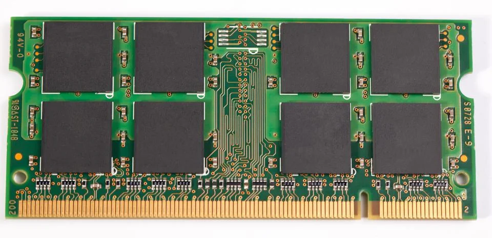 Memory ddrii for laptops Stock Photos
