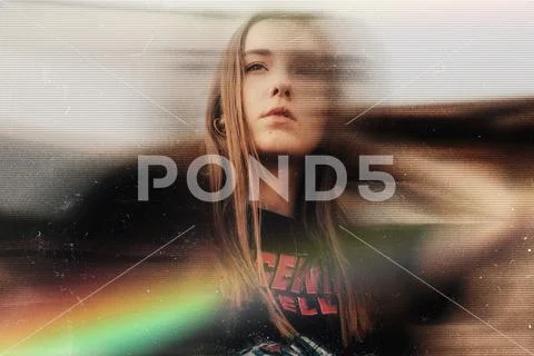 Memory Decay Photo Effect PSD Template