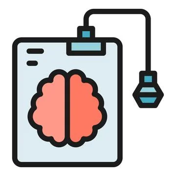 Memory device icon vector flat Illustrazione stock