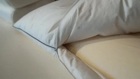 Memory Foam Pillow: Comfort Redefined Stock Footage 306932813