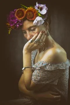 In memory of Frida II Stock Photos