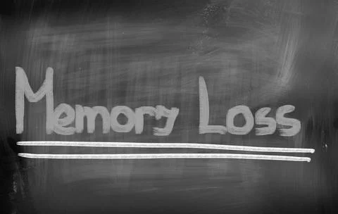 Memory Loss Concept Memory Loss Concept ,model released, Symbolfoto Copyri... Foto stock