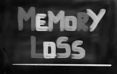 Memory Loss Concept Memory Loss Concept ,model released, Symbolfoto Copyri... Stockfoto's