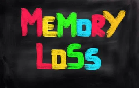 Memory Loss Concept Memory Loss Concept ,model released, Symbolfoto Copyri... Foto stock