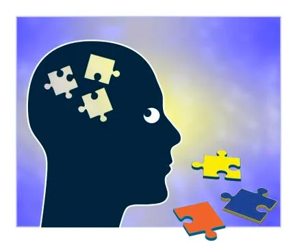 Memory Loss Illustrazione stock