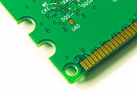 Memory module close up Foto stock