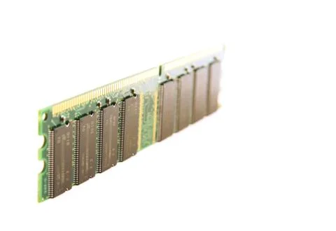Memory module, standing Stock Photos