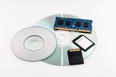 Memory multimedia Foto stock